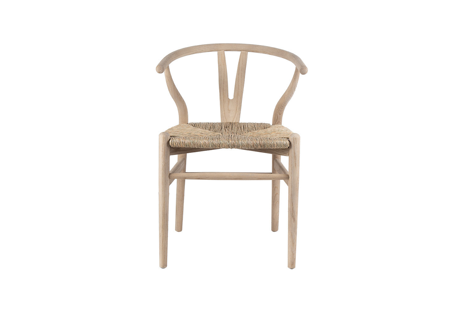NEW - Chair 'Bart' Elm Wood with woven seat