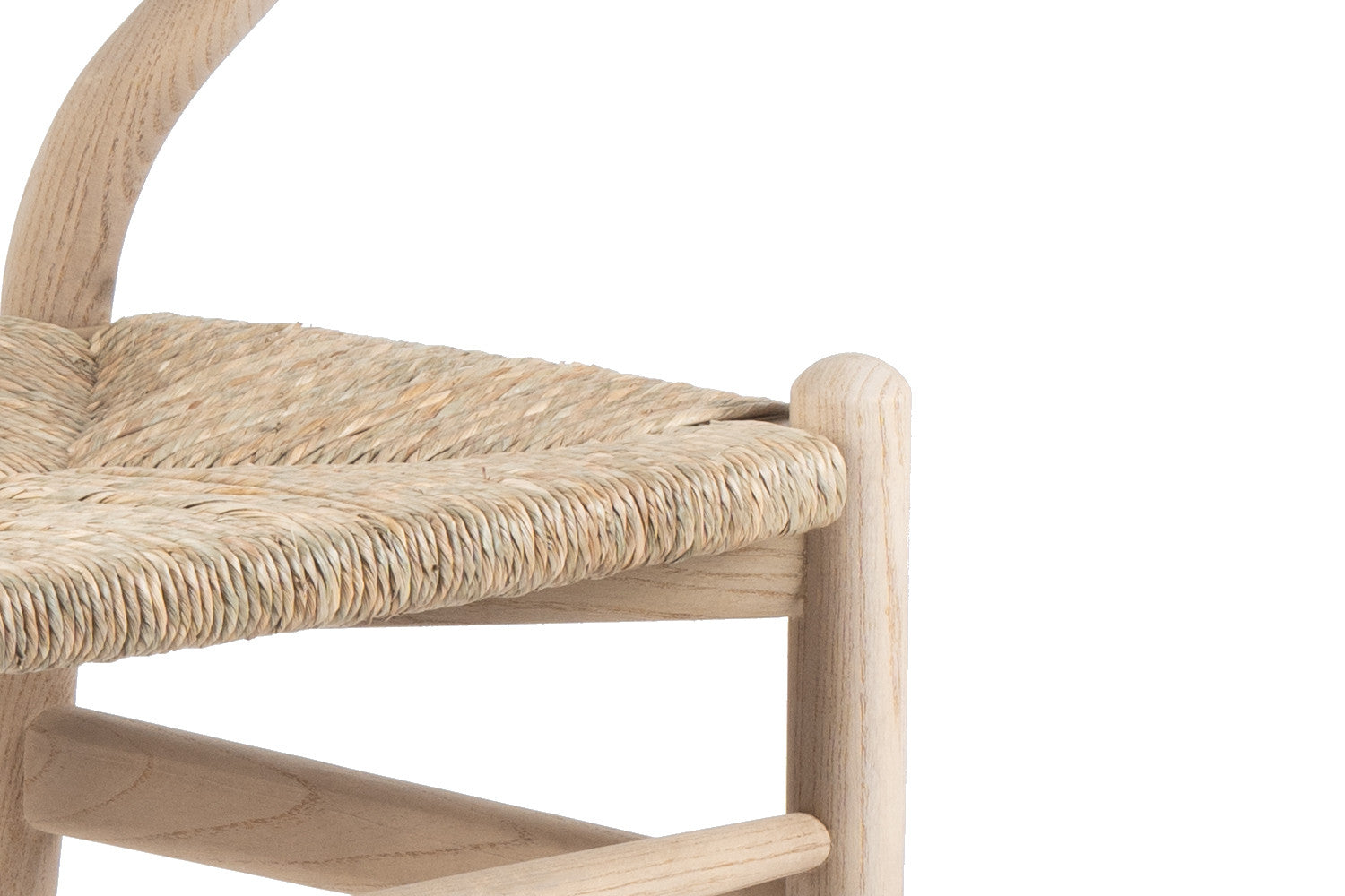 NEW - Chair 'Bart' Elm Wood with woven seat