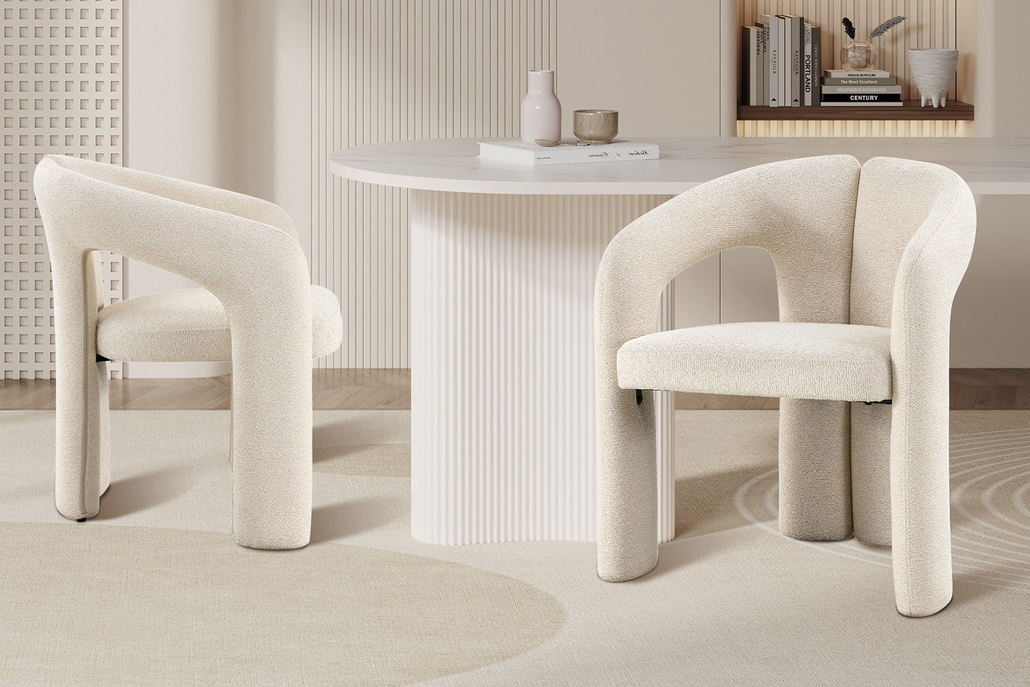 NEW - Chair 'Beja' Fabric Ote Sahara 112 Beige