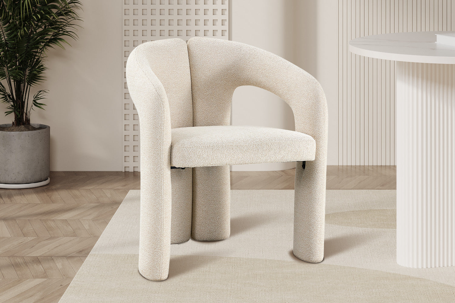 NEW - Chair 'Beja' Fabric Ote Sahara 112 Beige