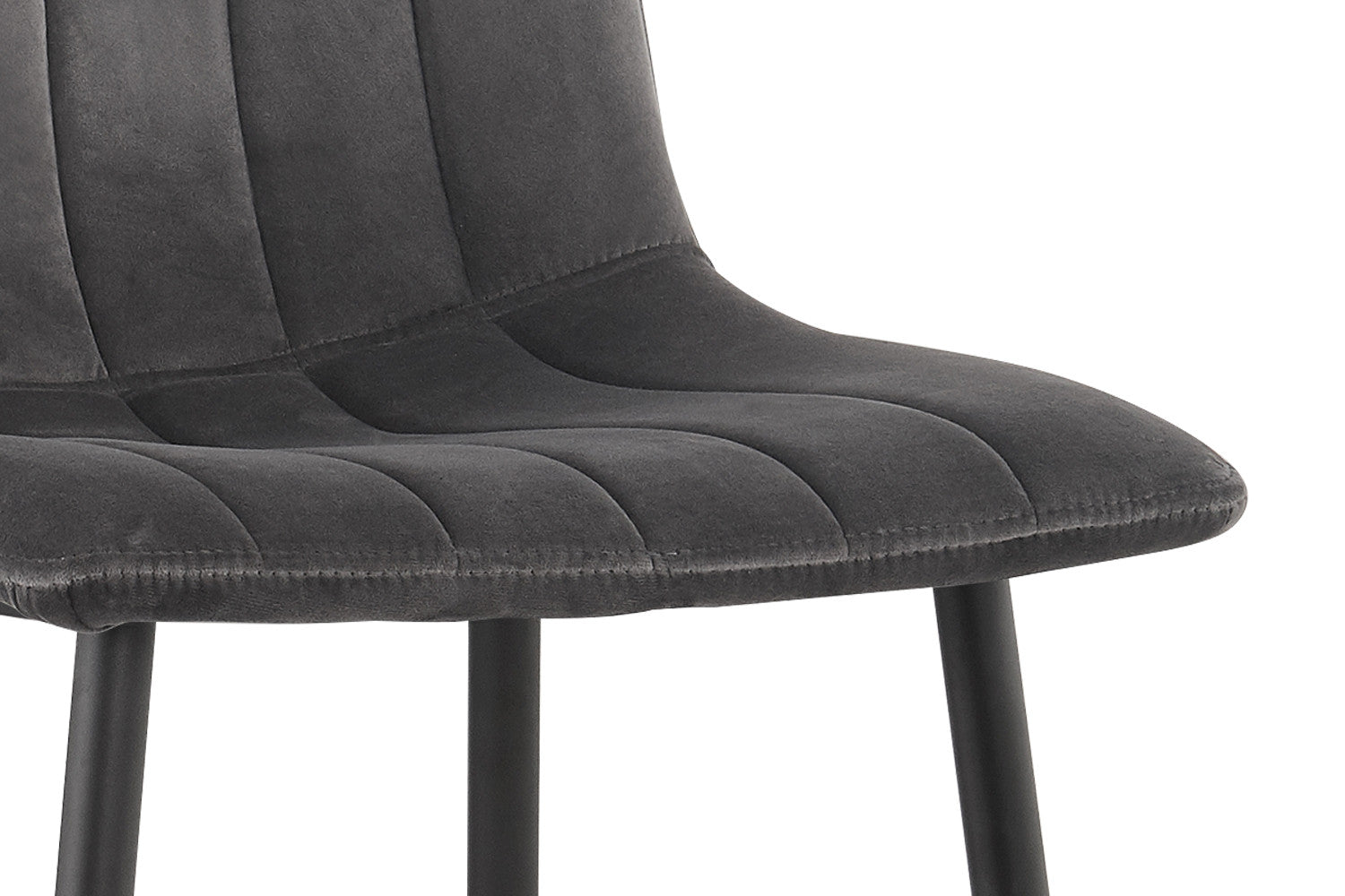 Chair 'Willis' Velvet Grey