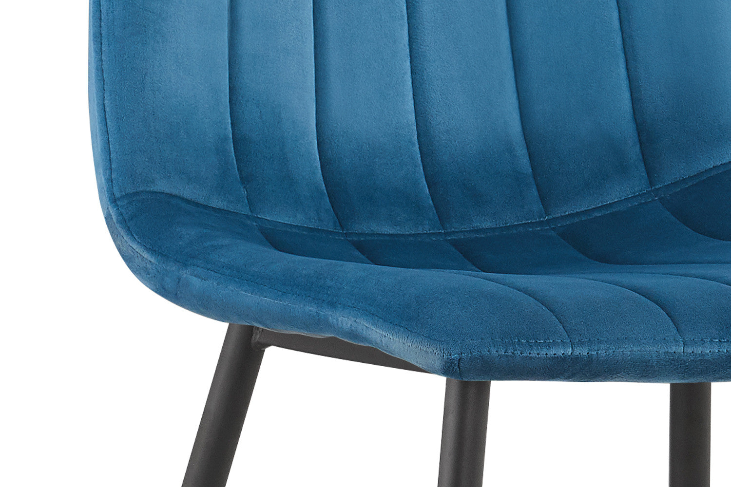 Chair 'Willis' Velvet Blue