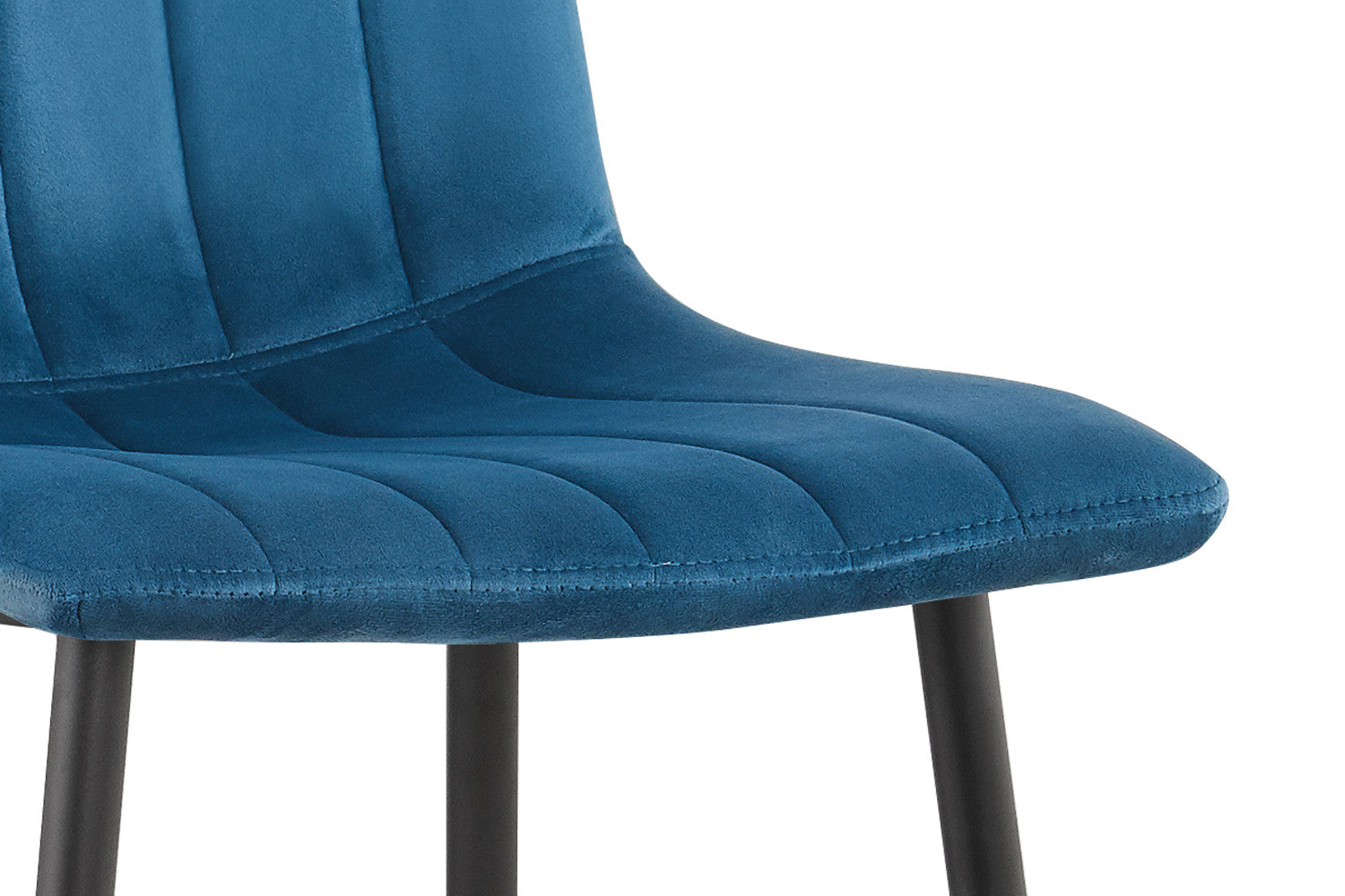 Chair 'Willis' Velvet Blue