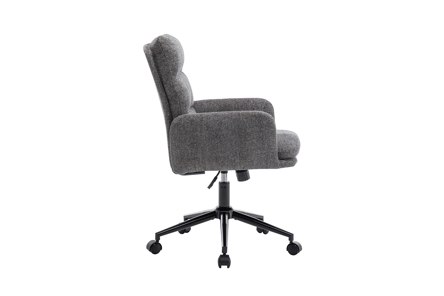 Office chair 'Aimé' Fabric Fabb Raven 13 Dark Gray