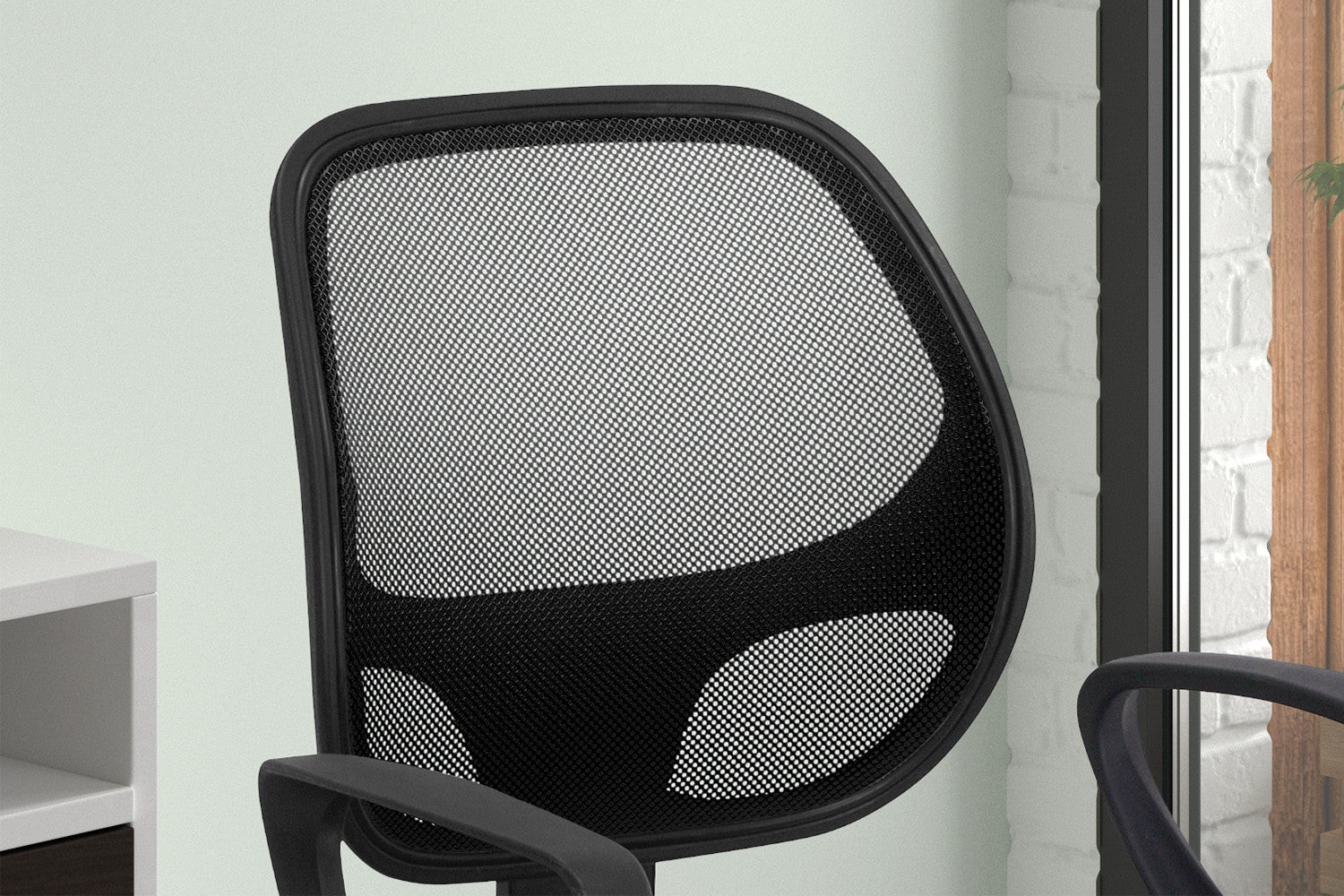 Office chair 'Hippa' Mesh Black