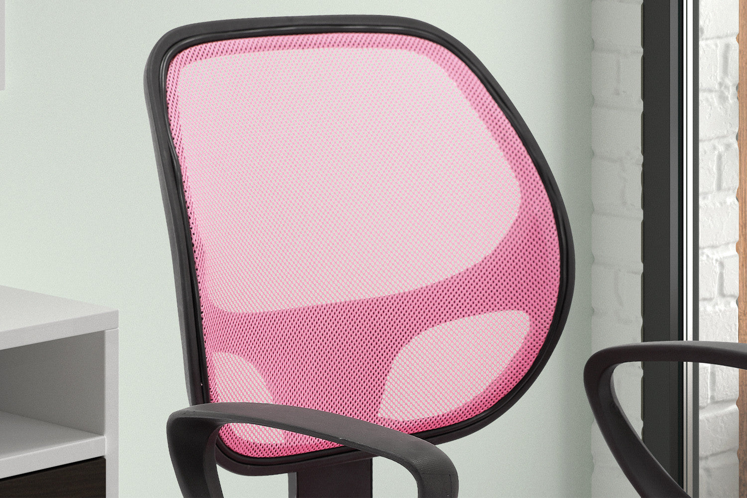Office chair 'Hippa' Mesh Pink