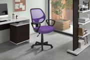 Office chair 'Hippa' Mesh Purple