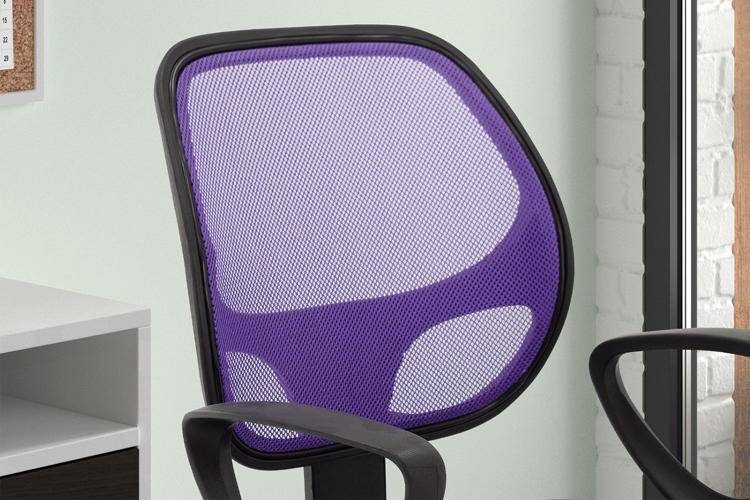 Office chair 'Hippa' Mesh Purple